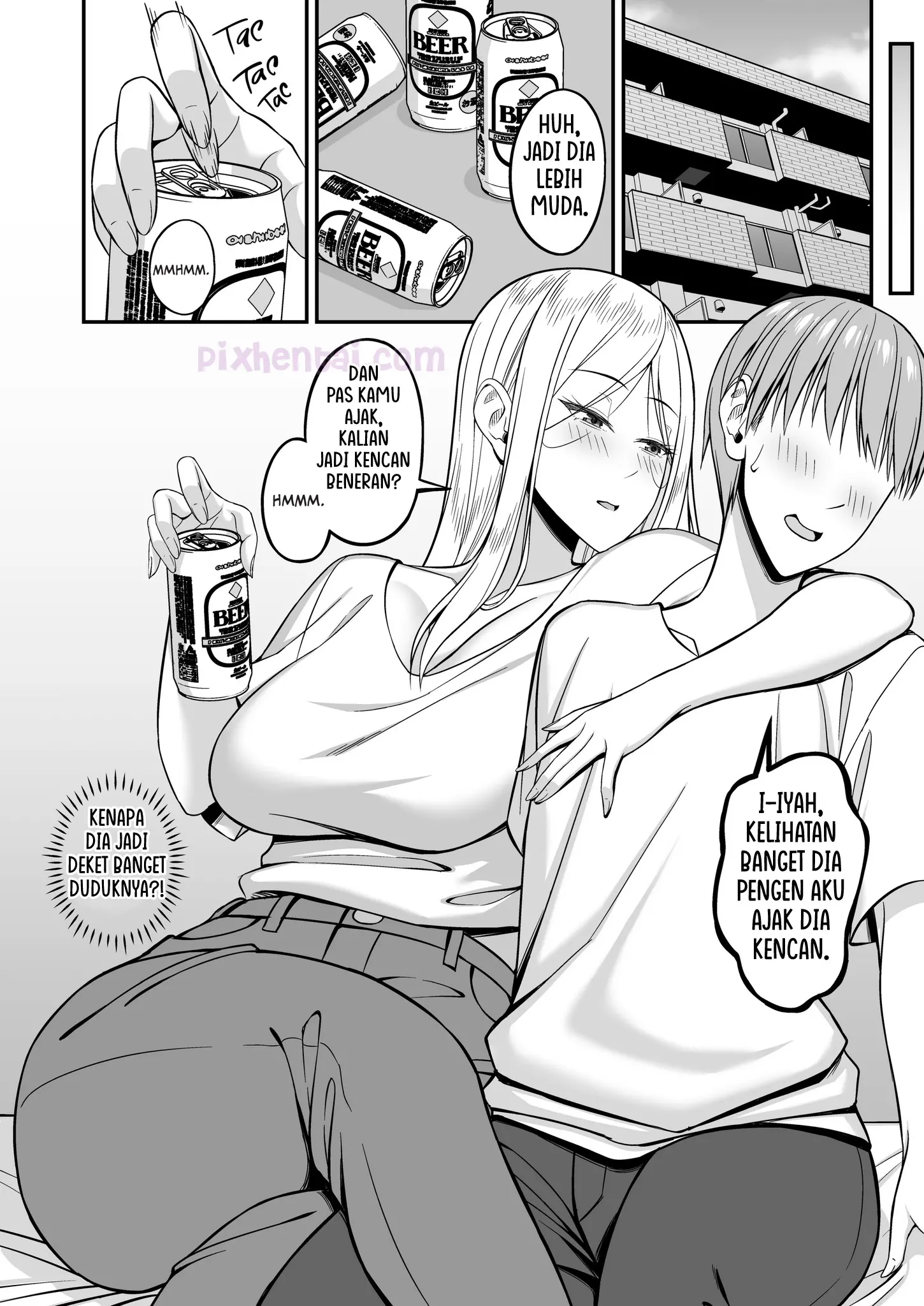 Komik hentai xxx manga sex bokep Big Titty Gyaru Coworker Offers More Than Just Drinks 5